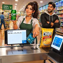 Supermarket Chaos Simulator 3D