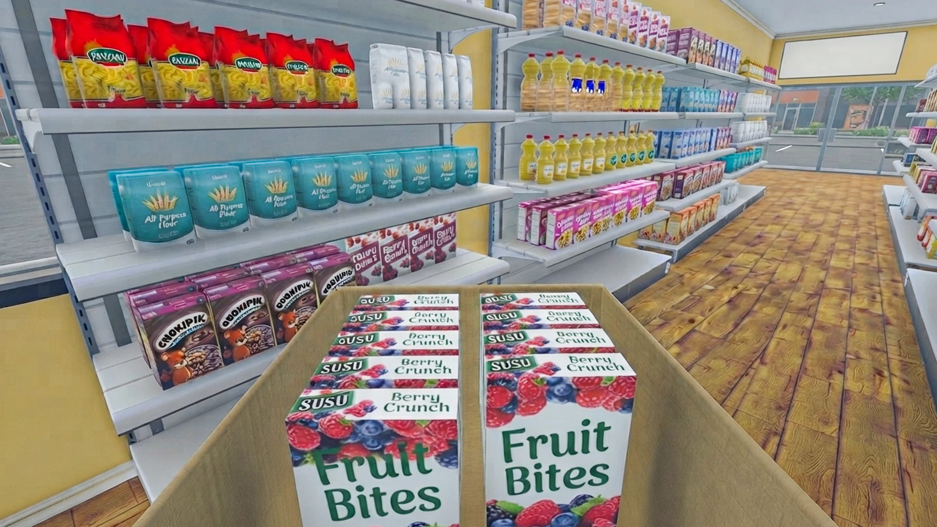 Supermarket Chaos Simulator 3D screenshot