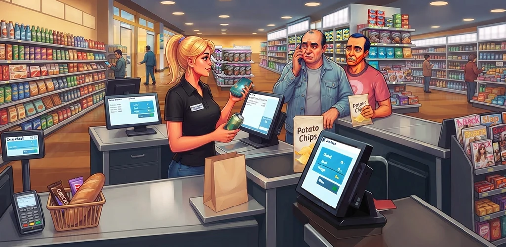 Supermarket Chaos Simulator 3D screenshot